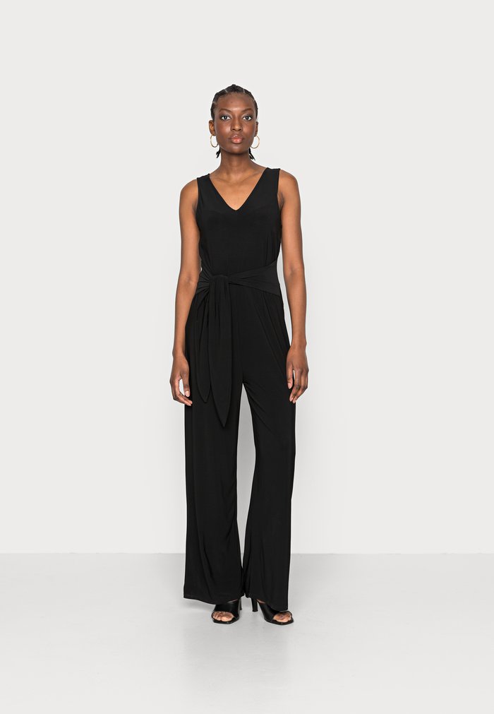 Jumpsuit Anna Field Zip UP Noir Femme | KFB-7634896